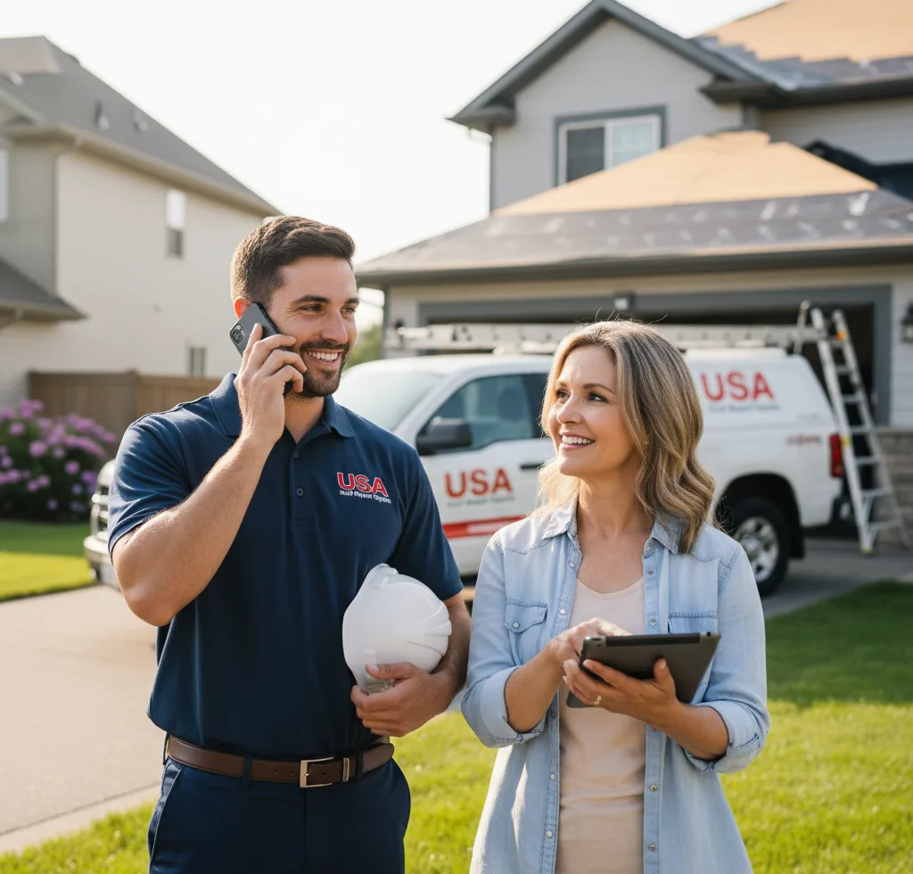 USA Roof Repair Experts customer support in Centennial